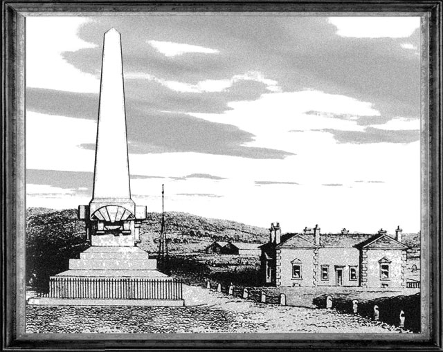 The Royal & Ancient Clubhouse as it was in 1854, from east of the Martyrs’ Monument The Royal & Ancient Clubhouse as it was in 1854